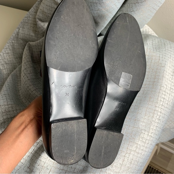 & Other Stories | Equestrian Buckle Classic Black Loafers | Size 7 - Picture 5 of 9